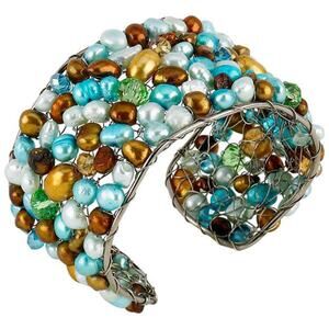 Elly Preston Susie Bracelet | Chalcedony